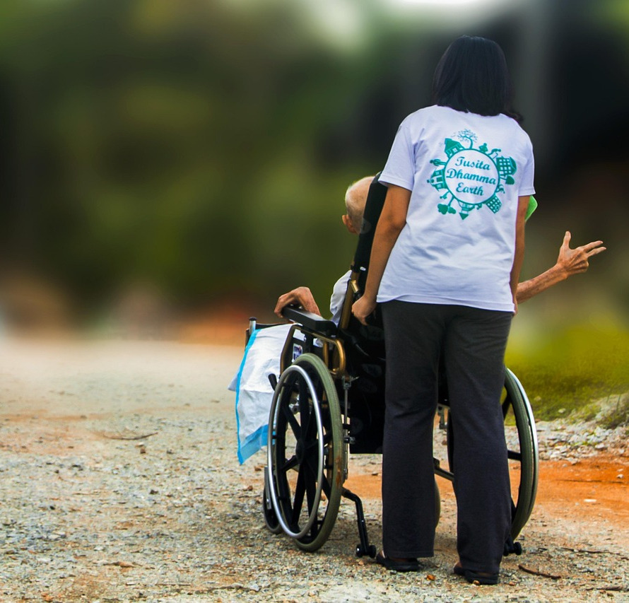 assisting with daily living